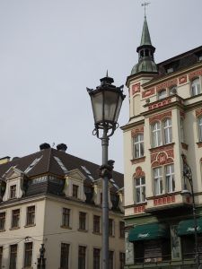 Enano de Wroclaw en una farola